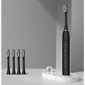 Escova De Dentes Elétrica IPX7 Com Cabeça Substituivel inteligente Ultrassônico À Prova D'água