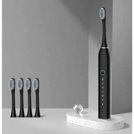 Escova De Dentes Elétrica IPX7 Com Cabeça Substituivel inteligente Ultrassônico À Prova D'água