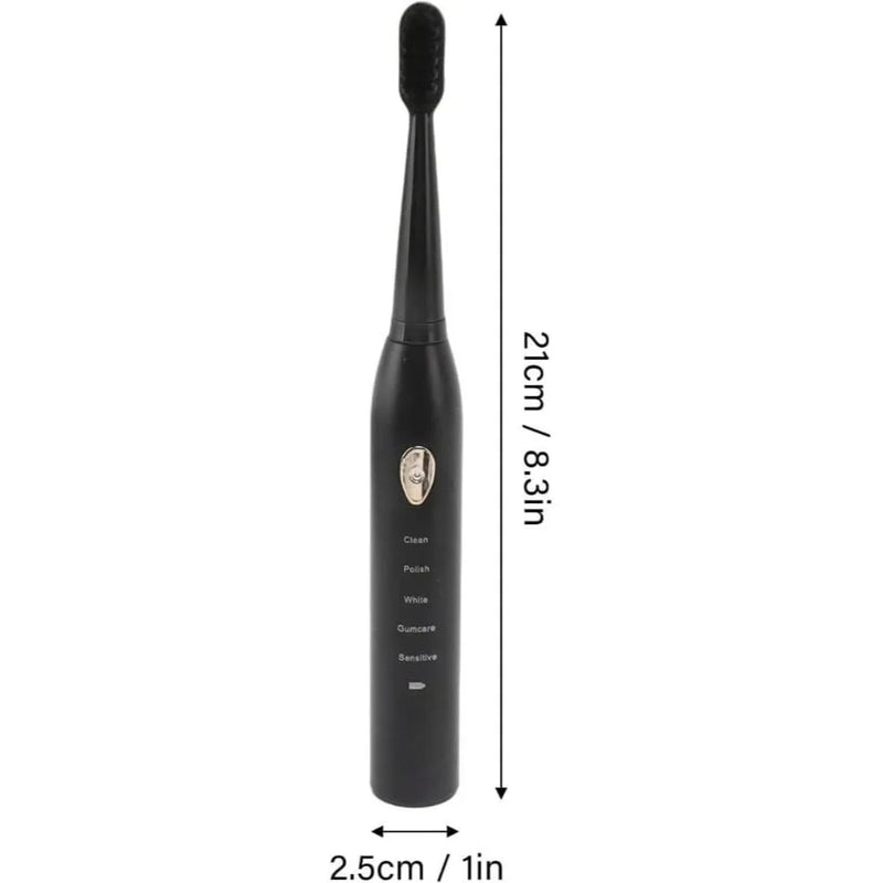 Escova De Dentes Elétrica IPX7 Com Cabeça Substituivel inteligente Ultrassônico À Prova D'água
