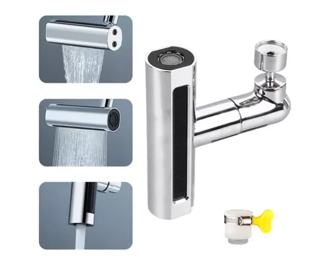 Adaptador Torneira Extensor Arejador Cascata 4 Modos 360o