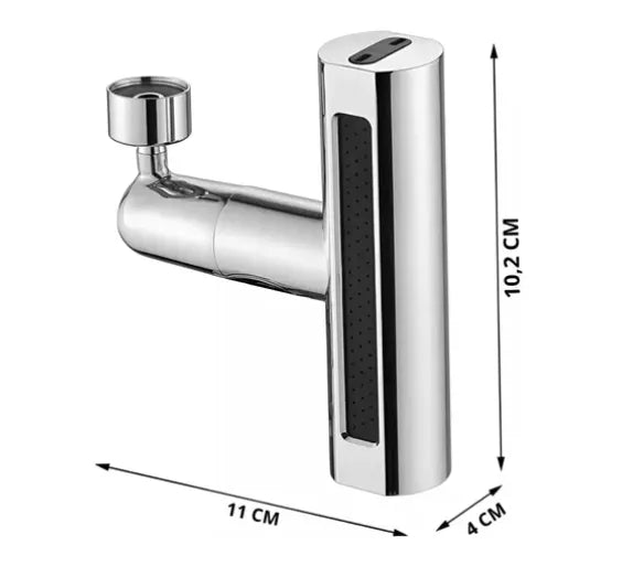 Adaptador Torneira Extensor Arejador Cascata 4 Modos 360o